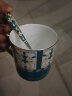 心饰园（XINSHIYUAN） 心饰园描金骨瓷马克杯创意陶瓷咖啡杯子大容量水杯礼盒装 绿色鎏金岁月马克杯（礼盒装） 晒单实拍图