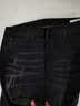 尊栩牛仔裤男小脚2025秋季新款青年休闲百搭弹力修身牛仔长裤男裤 090黑色 32 实拍图