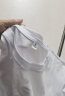 伊贝海娜情侣款T恤女新疆棉夏季新款韩版中长款宽松显瘦印花百 R款-白色 L建议120-135斤 实拍图