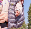 马克珍妮童装儿童冬装男女童羽绒马甲 婴儿宝宝轻薄背心221716 大耳熊猫 100 实拍图