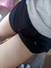 津炳胜运动短裤女跑步健身夏季瑜伽速干提臀羽毛球篮球训练防走光三分裤 运动三分裤黑 （ 升级面料丨速干透气） L 【建议115斤-130斤】 实拍图