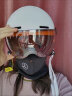 洛克勒（LOCLE） 滑雪头盔男女儿童盔镜一体式滑雪头盔单板双板滑雪盔可戴近视镜 升级版白色 (含面罩+收纳袋) L(56-60cm) 少年 男女均码 晒单实拍图