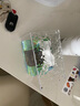 KAMAN轻奢冰川纹纸巾盒壁挂式亚克力抽纸盒家用卫生间面巾纸洗脸巾盒子 水波纹纸巾盒【短款】1个 实拍图