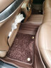 沃丹适用于奔驰E300L/GLE350/C200L/S400L/GLC260L真皮全包围汽车脚垫 咖啡色（生态皮环保无异味） 北京奔驰E260L/E300L/E350L加长 实拍图