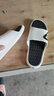 帅貅男士拖鞋夏外穿时尚韩版防滑耐磨个性凉鞋家用凉拖男潮流室外夏季 白色 42-43 推荐41-42 实拍图