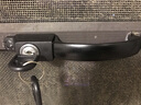 零越金刚网纱窗执手防盗纱窗锁执手锁三推拉手带锁插销把手移门插杆锁 黑色短插 带钥匙款 实拍图