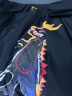 杰克·琼斯（JACK&JONES）春季新款BSQ联名款男装款夹克外套款涂鸦连帽棉服休闲夹克男士 黑色-E40 185/104A/XL 晒单实拍图
