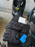 茨格曼电加热手套冬季骑行充电发热保暖触屏手套男女摩托车滑雪防水防风 续航3-8H三挡调温2块电池 晒单实拍图