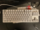 罗技（Logitech）K835机械键盘 有线键盘 游戏办公键盘 84键 白色 TTC轴 红轴-吾皇万睡系列 实拍图