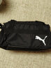 彪马（PUMA）男包女包 运动包单肩包桶包大容量旅游行李包休闲斜挎包健身拎包 黑色-沥青色/约47*21*22.5cm/拉链侧边袋 OSFA 实拍图