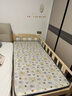 皓冰儿童拼接床婴儿床实木加宽男孩女孩延边带护栏小孩单人床 加厚 两面护栏+椰棕床垫 200*100*40实木床（可定尺寸） 实拍图