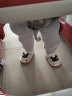 G.DUCK KIDS小黄鸭夏季男女宝宝软底学步鞋凉鞋0-1-2岁半叫叫鞋防滑婴儿凉鞋 白色-叫叫鞋 15码 内长11.5厘米 实拍图