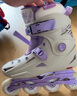 飞鹰 轮滑鞋FBS初学入门成人高校大学社团溜冰鞋花式刷街旱冰鞋轮滑鞋 紫色标配 37-38 实拍图