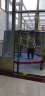 艾美仕（AiMeiShi） 宝宝护网蹦蹦床家用儿童室内小孩跳床折叠成人家庭弹跳床跳跳床 55寸带围网（粉色围布） 晒单实拍图