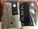BXMAN宽松内裤男士内裤平角裤纯棉针织弹力阿罗裤中腰舒适四角裤 素色组合 4条 M 实拍图