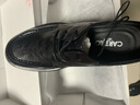 卡帝乐鳄鱼（CARTELO）头层羊皮男鞋商务厚底休闲皮鞋男手抓纹防皱男士皮鞋9710 黑色 41 实拍图