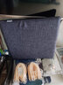 知梦人坐垫记忆棉办公室久坐椅子学生屁股垫慢回弹椅垫凳子座垫餐椅垫 四季麻－深灰色 40*40cm（防滑底+绑带） 实拍图
