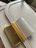 CHARLES&KEITH复古纯色豆腐包单肩斜挎包包女包生日礼物CK2-80781599-1 Ivory象牙色 S 实拍图