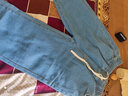 皇呈牛仔裤男裤子男士春秋夏季高街潮牌宽松潮流直筒裤弹力休闲裤长裤 中蓝色 XL 115-140斤优先发货 实拍图