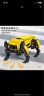宇星模王steam编程机器人机械狗积木8-12岁儿童拼装遥控玩具男孩生日礼物 黄色阿尔法狗机器人 实拍图
