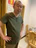 回图短袖t恤男夏季男装休闲送礼物服饰5折起复古高端凉感宽松衣服夏装 短袖9810绿色 2XL 建议145斤下 实拍图