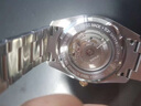 时度（DOXA）男表全自动机械手表简约时尚双日历防水夜光钢带腕表瑞士原装进口 蓝色指针/钢带男表D205SWH 实拍图