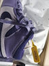 耐克NIKE篮球鞋女板鞋AJ1乔1JORDAN 1运动鞋春夏DZ3745-500紫37.5 晒单实拍图