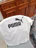 彪马（PUMA）短袖男 夏季新款跑步健身训练运动休闲服宽松全棉透气圆领t恤男 【主推款】688948-92/彪马白-红色 S 170/92A 推荐体重100-120斤 实拍图