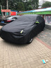 牧安 专用于宝马3系车衣5系车罩7系x1x3x4x5x6 320li防晒防雨牛津布车套隔热遮阳夏季 黑色加绒款 实拍图