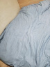 皮尔卡丹 水洗棉四件套纯棉 全棉纯色床单被套酒店床上用品家纺床品套件 1.5/1.8米床通用 浅蓝浅灰 晒单实拍图