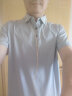 布先生夏季凉感丝光棉短袖男士polo衫商务休闲上衣纯色衣服翻领打底男装 浅灰色 S (165) 实拍图