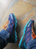 骆驼飞线运动鞋情侣越野跑步鞋女鞋耐磨透气减震运动男鞋 CSS2210032，靛蓝色，男 45 实拍图