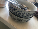 矮碗蒸菜碗蒸蛋碗汤碗小碗蒸饭碗陶瓷日式高温餐具微波炉适用 吉祥花 晒单实拍图