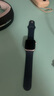 Apple/苹果 Watch Series 9 智能手表GPS+蜂窝款41毫米银色铝金属表壳风暴蓝色运动型表带S/M MRJL3CH/A 实拍图
