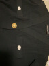 MO&Co.夏季雕花金扣短袖针织开衫MBB2CART10 摩安珂 黑色 S 晒单实拍图