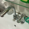 华厦金牛面盆水龙头洗手盆洗脸池冷热水卫生间双孔三孔可旋转水龙头二合一 合金韩版不含进水管 实拍图