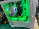 玩嘉 绝尘玩家30系列长显卡游戏办公防尘电脑机箱外壳钢化玻璃侧透M-ATX主板240水冷主机箱 绝尘玩家(高达白色)/支持MATX/ITX主板 实拍图