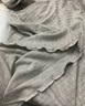 摩登孕妈哺乳睡裙带胸垫夏季薄款产后喂奶大码家居服孕妇月子服6588灰XXL 实拍图