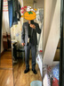 罗蒙西服套装男士商务修身西装男职业正装小西服新郎伴郎结婚礼服外套 灰色单扣【西服+西裤+衬衫】 L /170【100-115斤】+7件礼品 实拍图