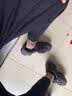 SHENHE老爹鞋男莆田500椰子鞋新款鞋子男厚底男女情侣休闲男鞋运动潮鞋 炭黑色/黑武士【麂皮纯源顶品】 42 偏小 选大一码 实拍图