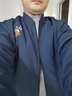 U.S. POLO ASSN.夹克外套男秋季男士休闲立领飞行茄克保罗宽松上衣深蓝2XL 实拍图