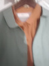 衣典零一（LEDIALYI）2024夏季女装新款休闲洋气中年短袖棉麻衬衫女夏天短款薄衬衣上衣 绿色 XL（推荐125-135斤） 晒单实拍图