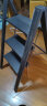 中创家用铝合金人字梯三步加厚踏板梯凳 可折叠室内轻便款黑色 89313 实拍图