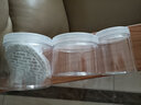 食品密封罐塑料瓶饼干包装罐大号透明储物罐子厨房杂粮收纳罐子 8.5*8.5cm水容量420ml 实拍图