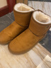 森馬（Senma）雪地靴韩版百搭短筒加绒保暖平底棉鞋男靴719416203 驼色 41码 实拍图