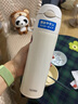 膳魔师（THERMOS）不锈钢保温吸管杯日式成人孕妇产妇老人儿童吸管水杯子 FHL-551奶油白550ml 实拍图