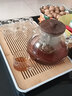 忆壶茶（YIHUTEA）茶壶玻璃煮茶壶加厚泡茶壶家用水壶耐高温带过滤水壶煮茶器茶具 【特色壶嘴】圆沐壶 1600ml 实拍图