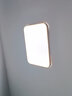 LED客厅灯 吸顶灯 卧室灯 灯具照明 方灯圆灯 客卧套餐组合 60*40cm白光48W（12-18平） 银色边框 实拍图