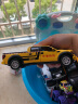 车致1:32皮卡车猛禽玩具儿童玩具声光合金回力玩具小汽车模型礼物皮卡  红牛猛禽皮卡黄 实拍图