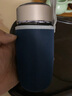 杯套 保护套 通用保温杯玻璃杯隔热防烫带提绳水杯套 350ml-500ml 藏青色 小号深藏蓝 实拍图